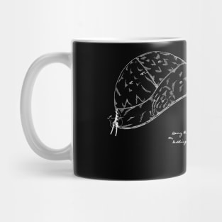 Water polo cap Vintage Patent Drawing Mug